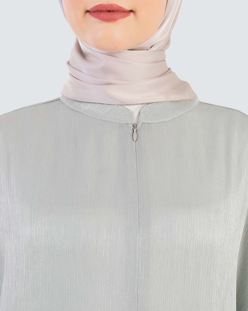 Image of SOLENE KAFTAN DRESS - SOFT TEAL