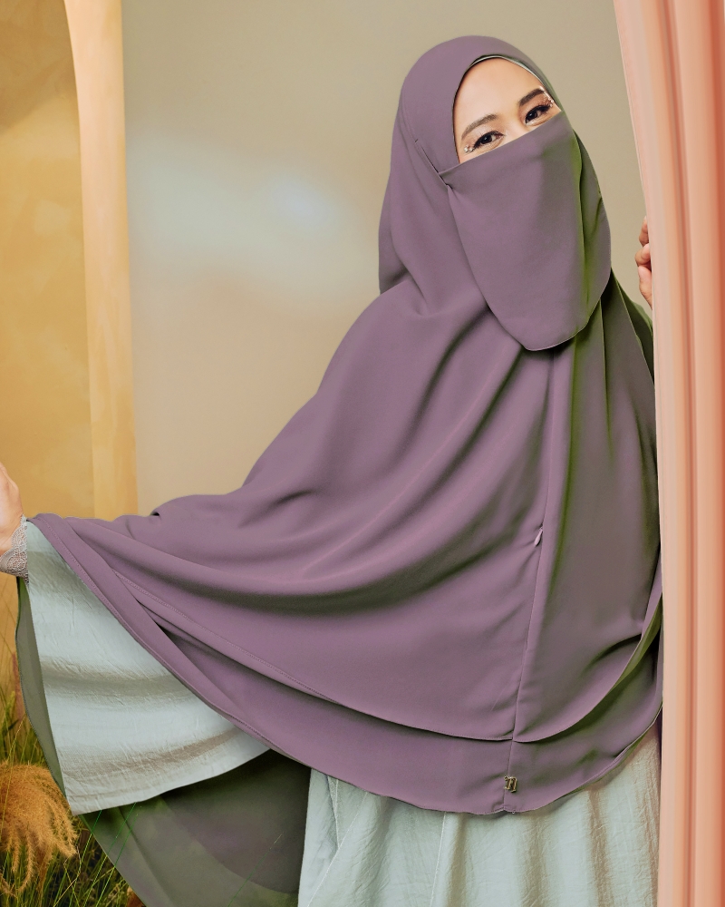 Image of KHAYLA KHIMAR - PLUM