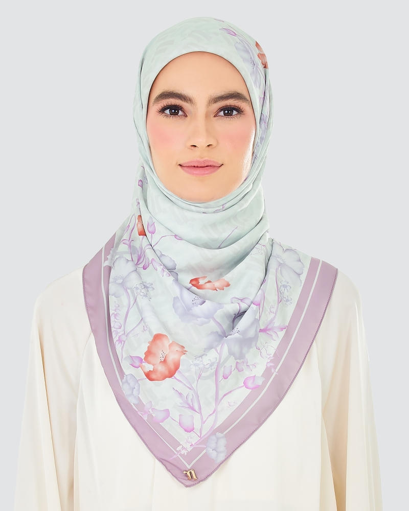 Image of MONOGRAM POPPY SQUARE - BLOSSOM