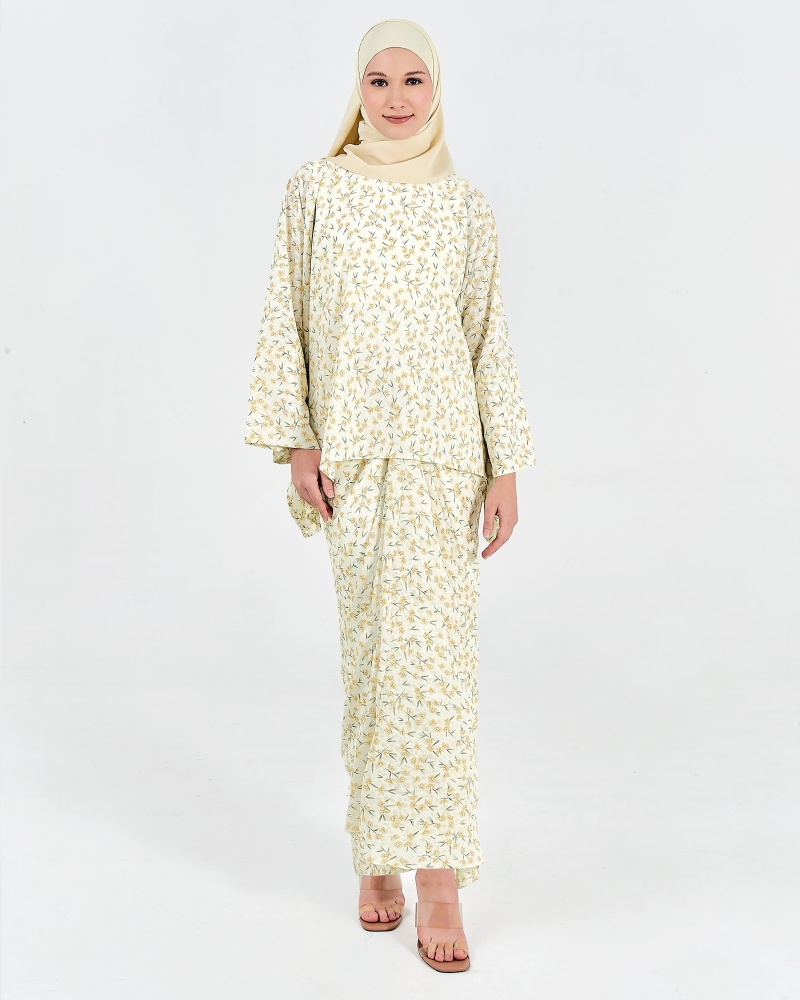 Image of JASMINE KAFTAN SET - BUTTER