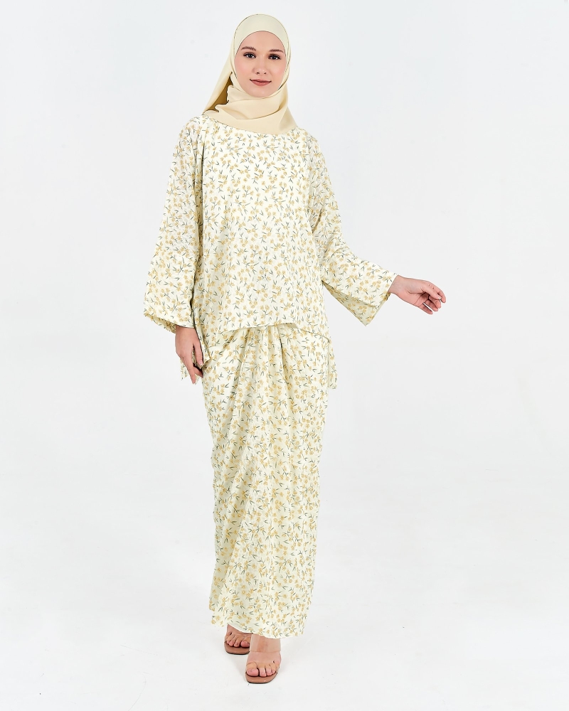 Image of JASMINE KAFTAN SET - BUTTER
