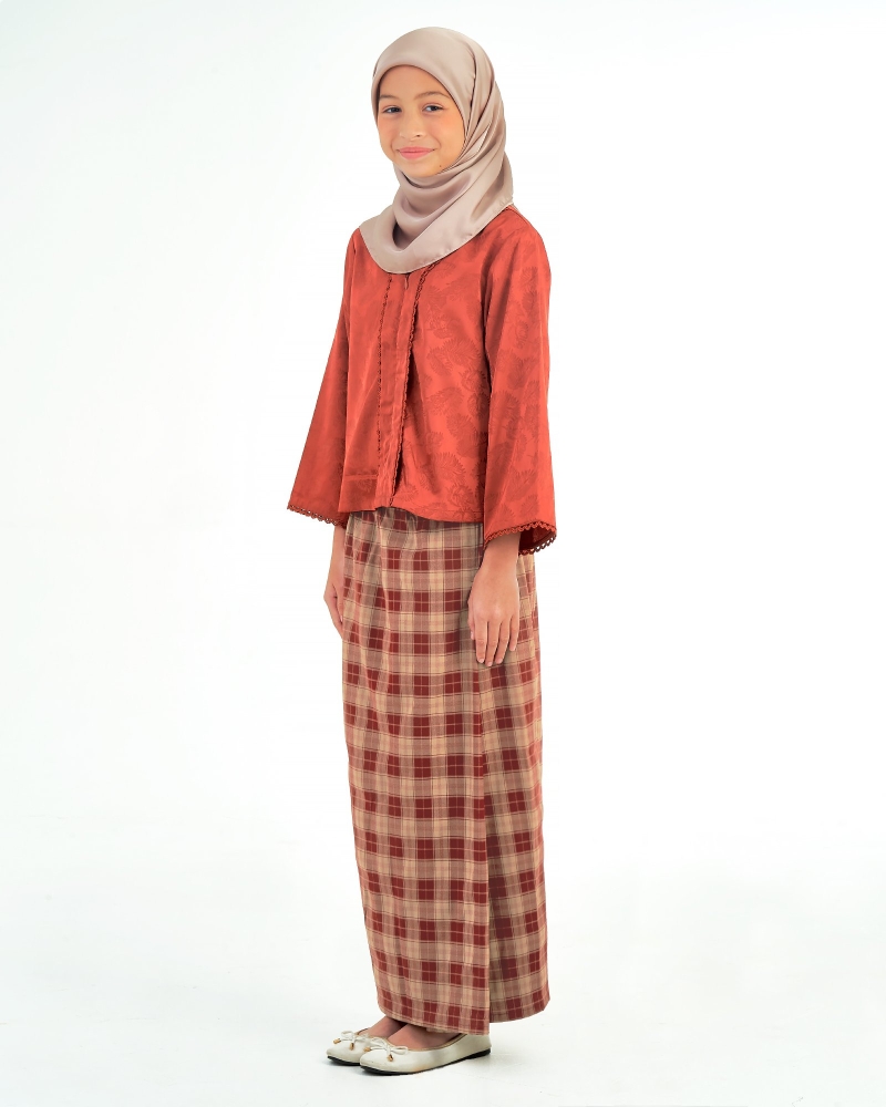 Image of MINI ORKED KURUNG SET - COPPER