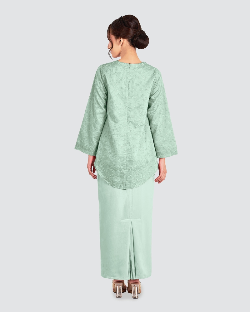 Image of TEJA KURUNG SET - CLOUD BLUE