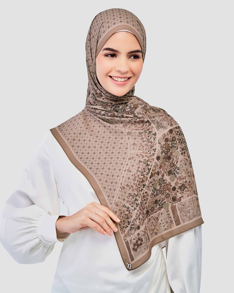 THE GARDEN CHÂTEAU SHAWL - TERRE