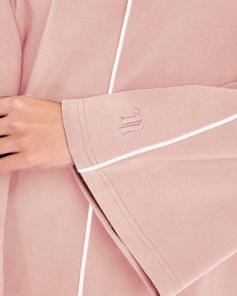 Image of THEA OVERSIZED LINE TOP - ROSE