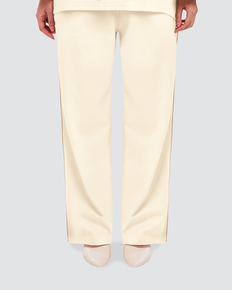 Image of THEA STRAIGHT PANTS - OAT