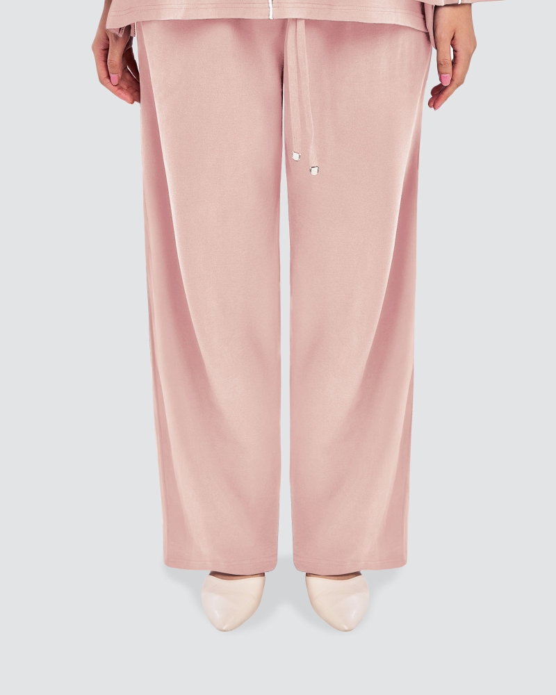 Image of THEA STRAIGHT PANTS - ROSE