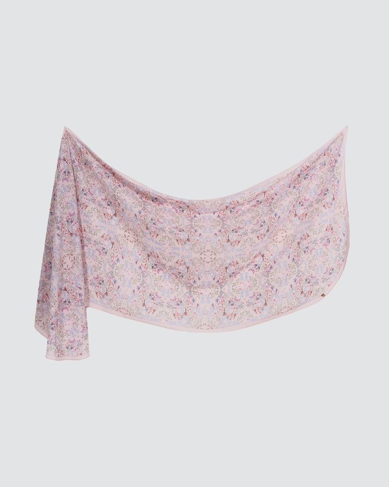 Image of TROPICOLO SHAWL - FLAMINGO