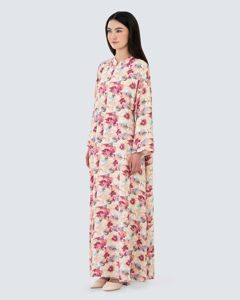 Image of VERA PRINTED KAFTAN - BLOOM
