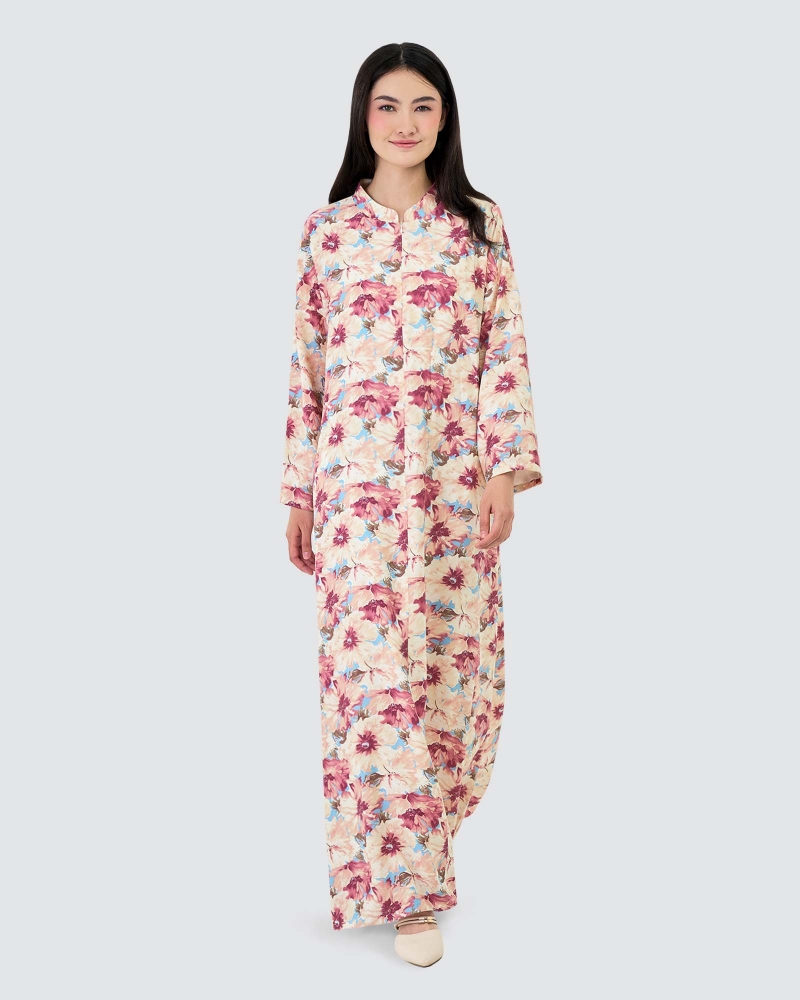 Image of VERA PRINTED KAFTAN - BLOOM