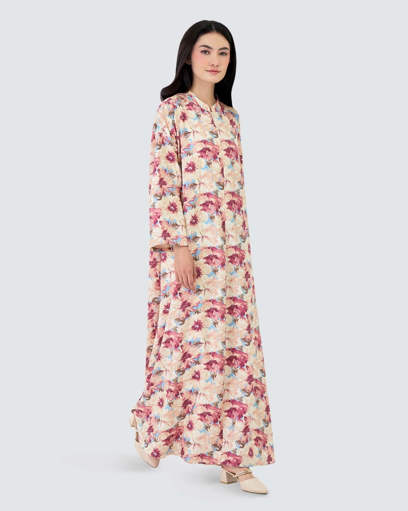 Image of VERA PRINTED KAFTAN - BLOOM