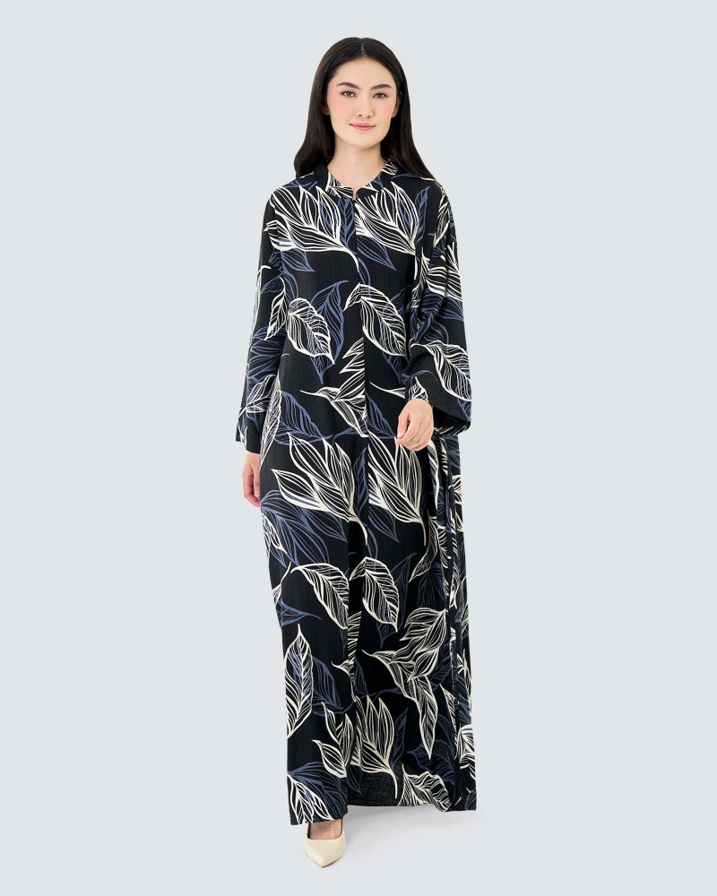 Image of VERA PRINTED KAFTAN - ECLIPSE