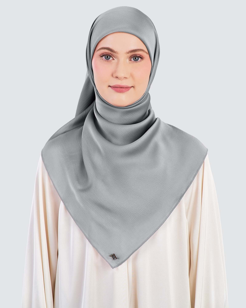 Image of WAFFLE CHIFFON SQUARE - SURF