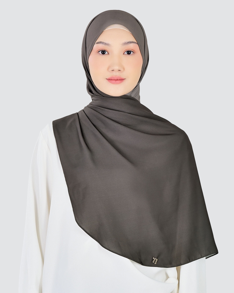 Image of WARNA CHIFFON SHAWL - ECLIPSE