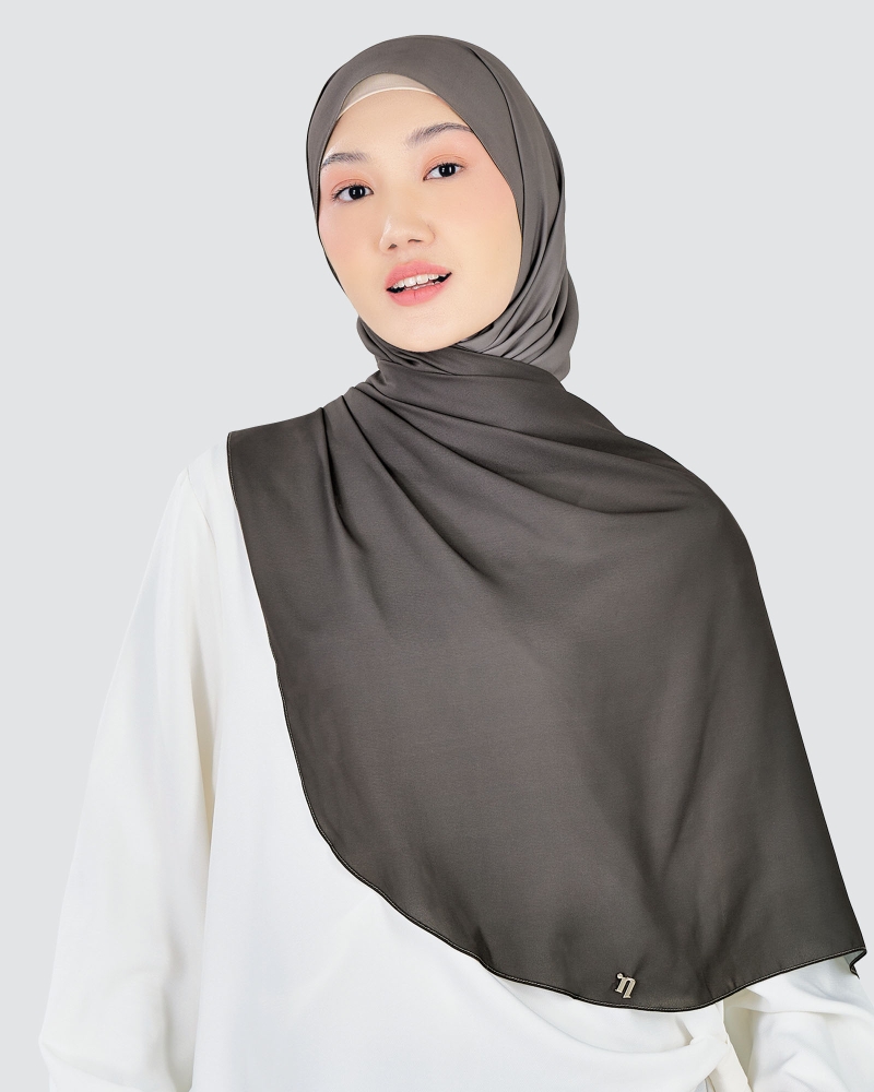 Image of WARNA CHIFFON SHAWL - ECLIPSE