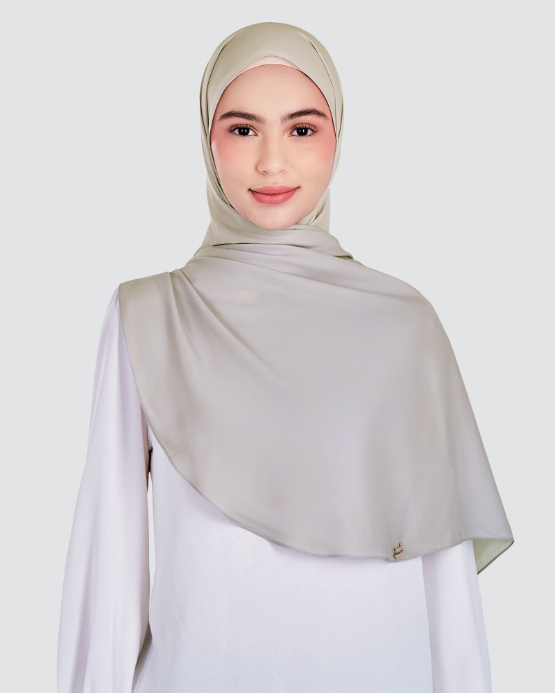 Image of WARNA CHIFFON SHAWL - OPAL DREAM