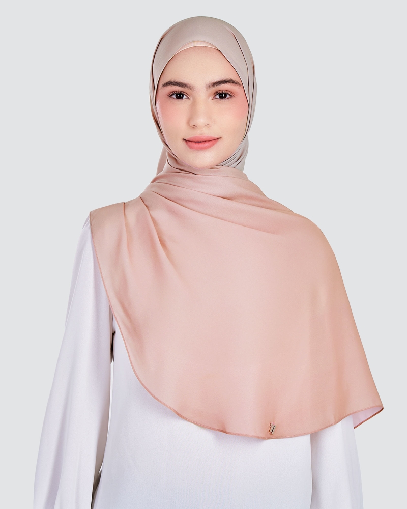 Image of WARNA CHIFFON SHAWL - RIPPLE