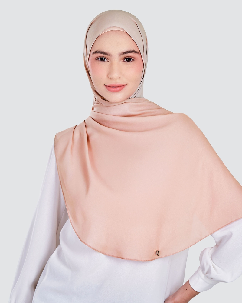Image of WARNA CHIFFON SHAWL - RIPPLE
