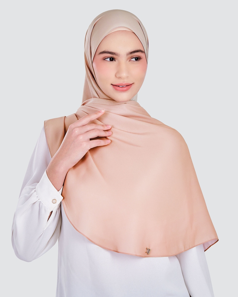 Image of WARNA CHIFFON SHAWL - RIPPLE