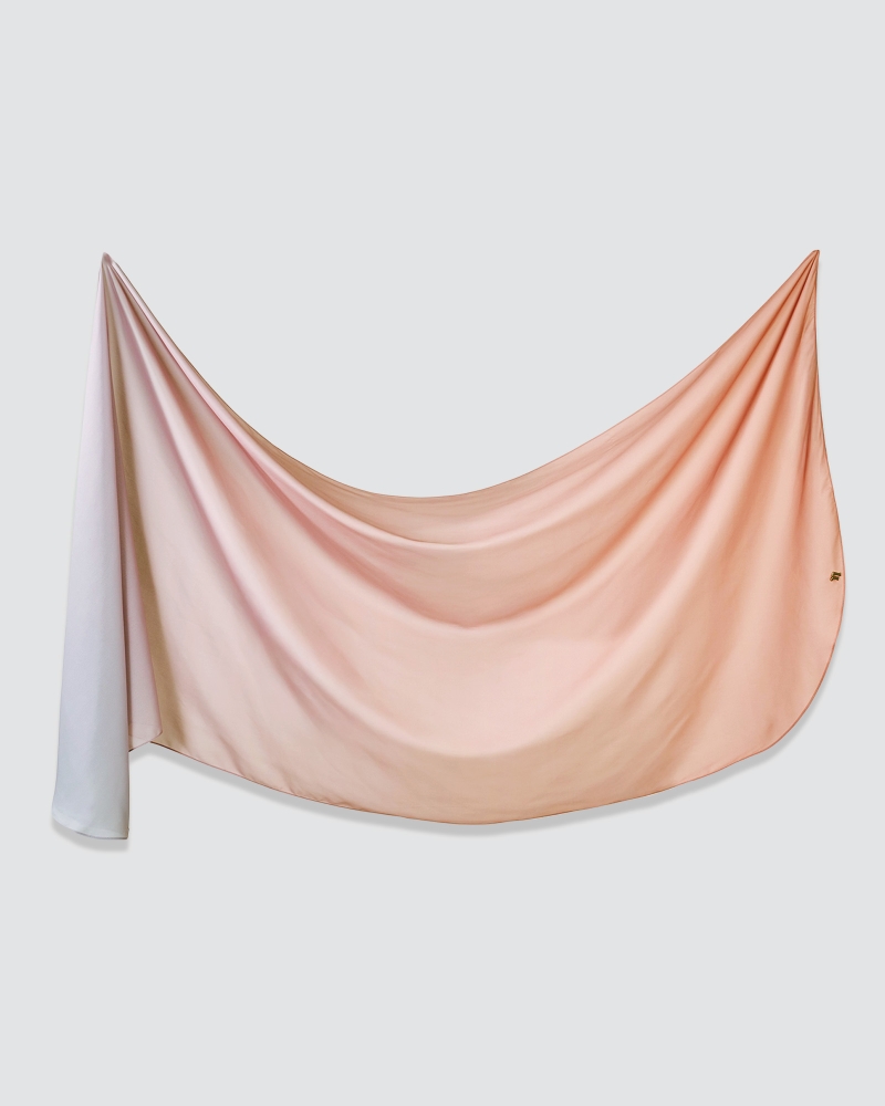 Image of WARNA CHIFFON SHAWL - RIPPLE