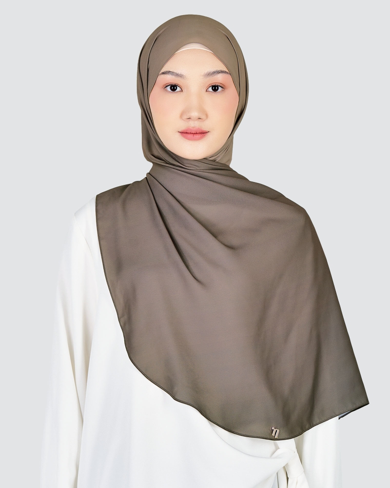 Image of WARNA CHIFFON SHAWL - SUNBEAM