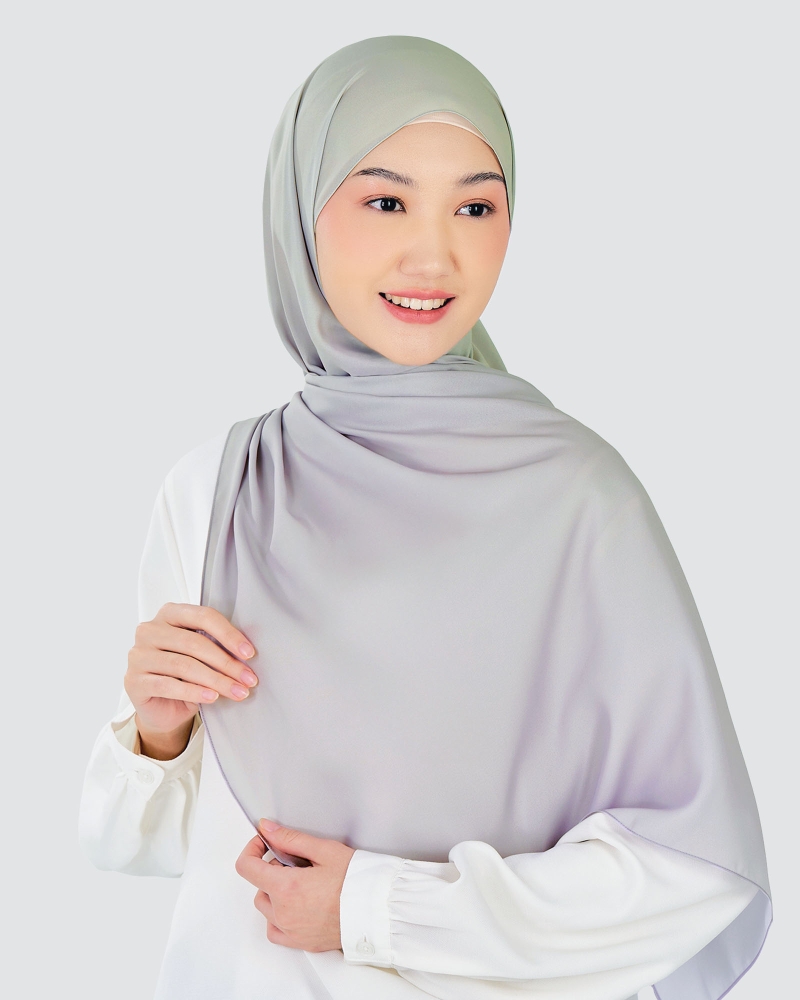 Image of WARNA CHIFFON SHAWL - TROPICAL SORBET