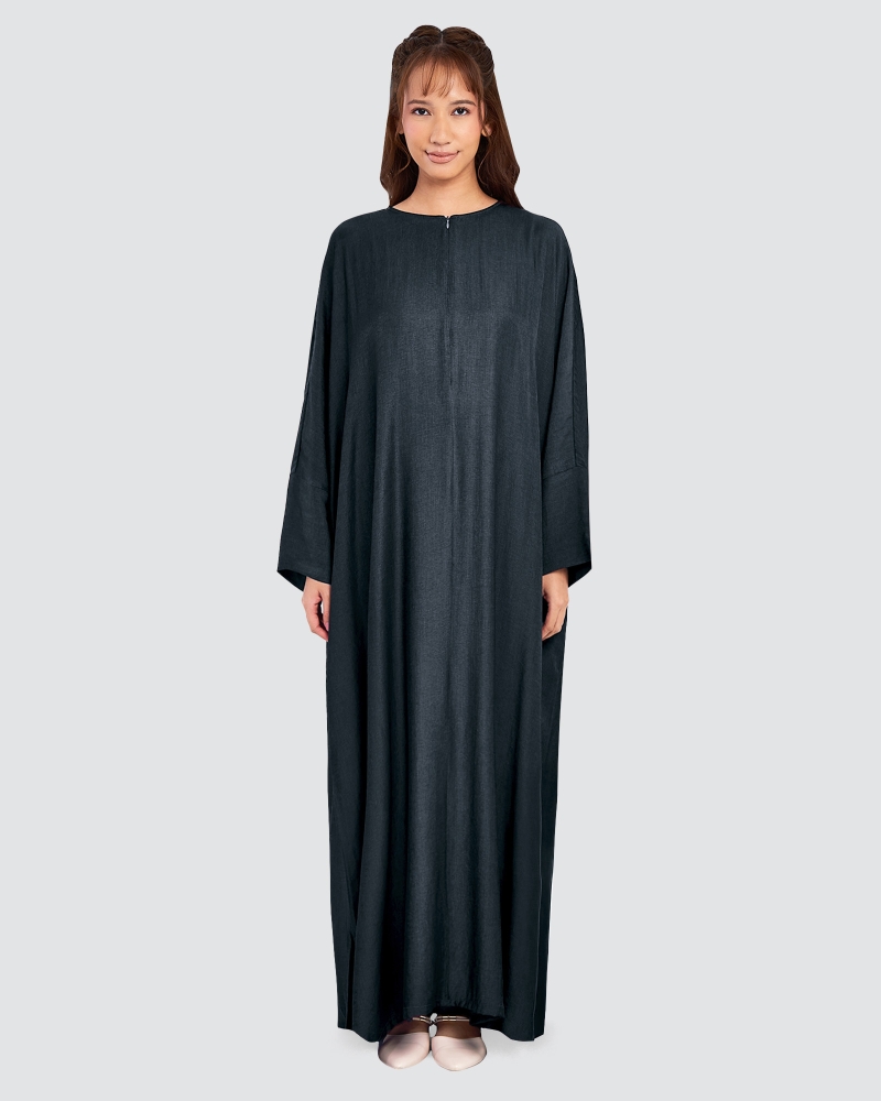 Image of X-PRESS OVERSIZED DRESS - DARK DENIM