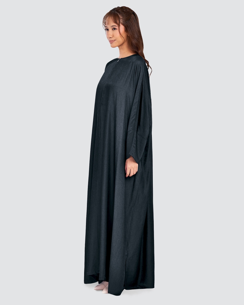 Image of X-PRESS OVERSIZED DRESS - DARK DENIM