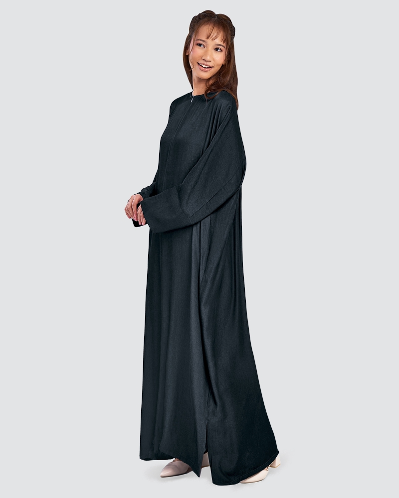 Image of X-PRESS OVERSIZED DRESS - DARK DENIM