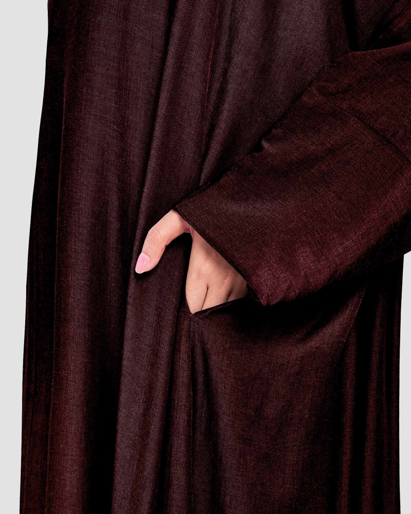 Image of X-PRESS OVERSIZED DRESS - SUN DRIED