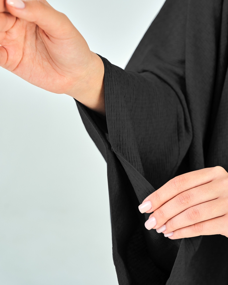 Image of X-PRESS KAFTAN DRESS - BLACK