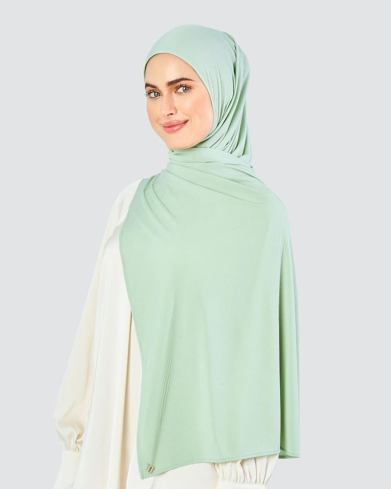 Image of YURI STRETCH KNIT SEMI-INSTANT - MINT