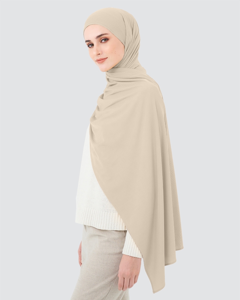 Image of YURI STRETCH KNIT - BISCUIT