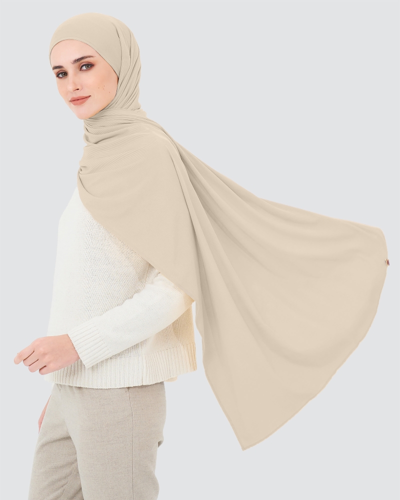 Image of YURI STRETCH KNIT - BISCUIT