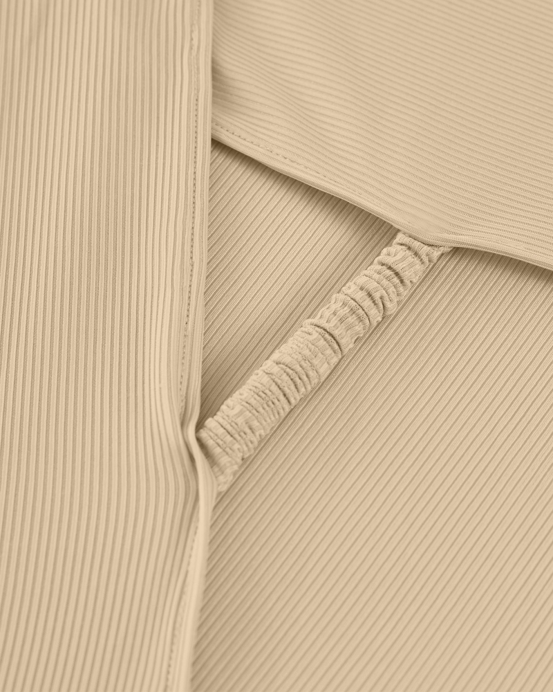 Image of YURI STRETCH KNIT - BISCUIT