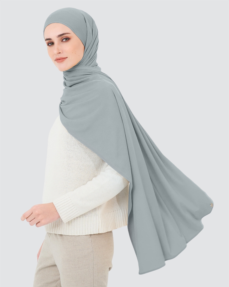 Image of YURI STRETCH KNIT - MINERAL BLUE