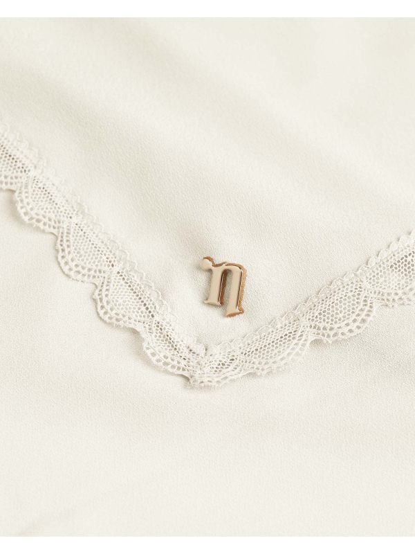 ALINA LACE SHAWL - WHITE