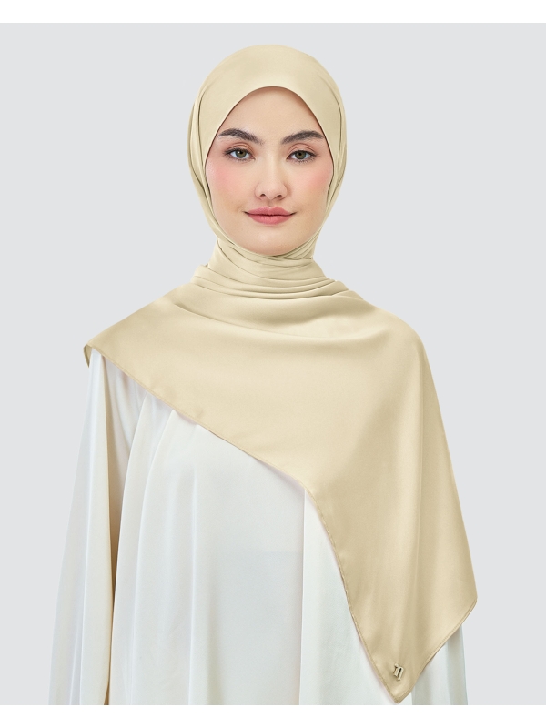 AMAYA SATIN SHAWL - MOONLIGHT