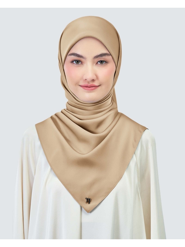 AMAYA SATIN SQUARE - BRUSH