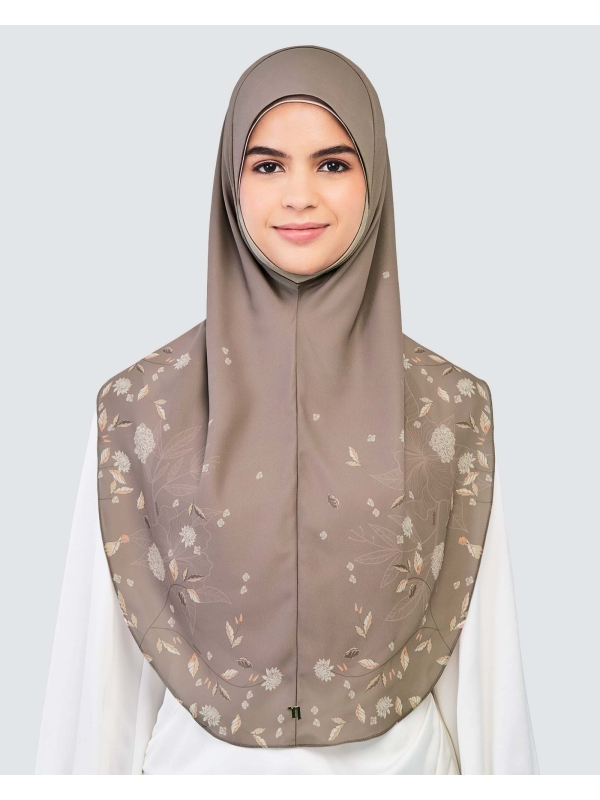 EASYON PRINTED CHIFFON INSTANT - WALNUT