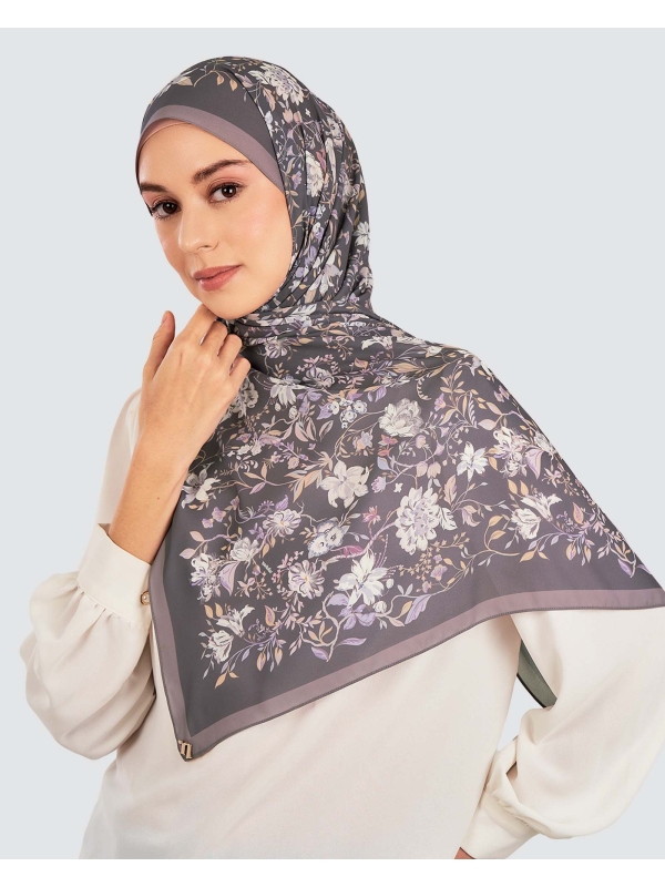 HARUM CHIFFON SHAWL - MOON