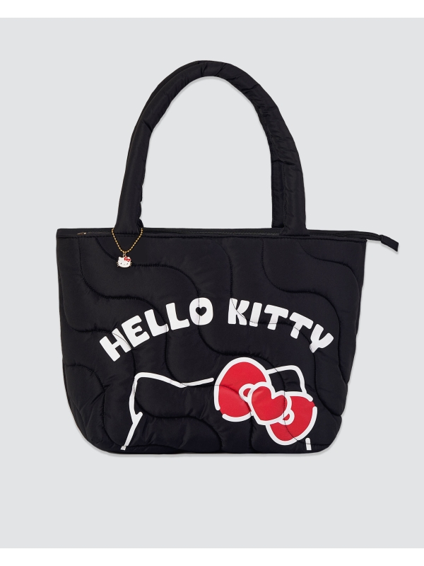 HELLO KITTY X NAELOFAR PUFFER TOTE - FROSTED FLUFF