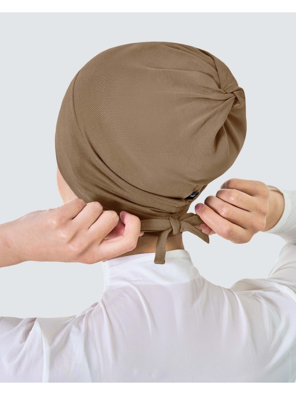 INNER DRAWSTRING SNOWCAP - BROWN