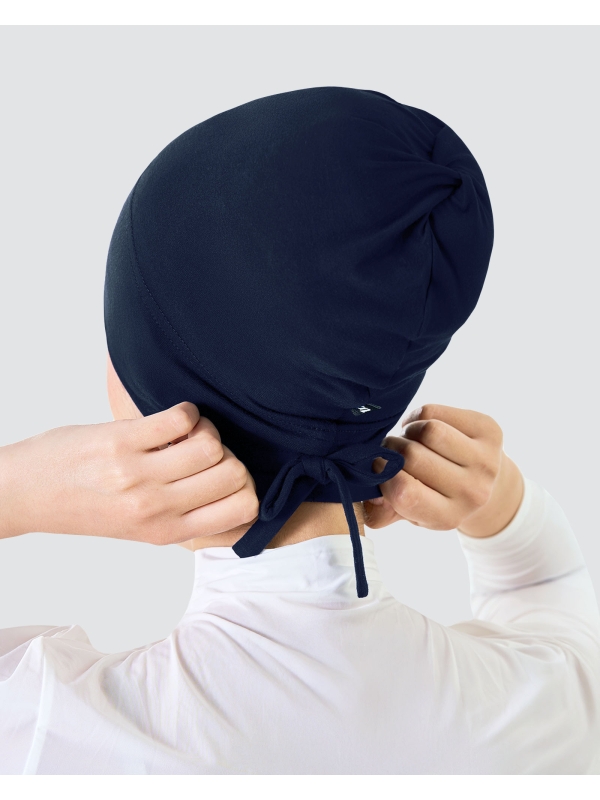 INNER DRAWSTRING SNOWCAP - NAVY BLUE