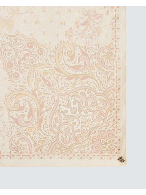 LAKARAN COTTON VOILE SQUARE - CHAI