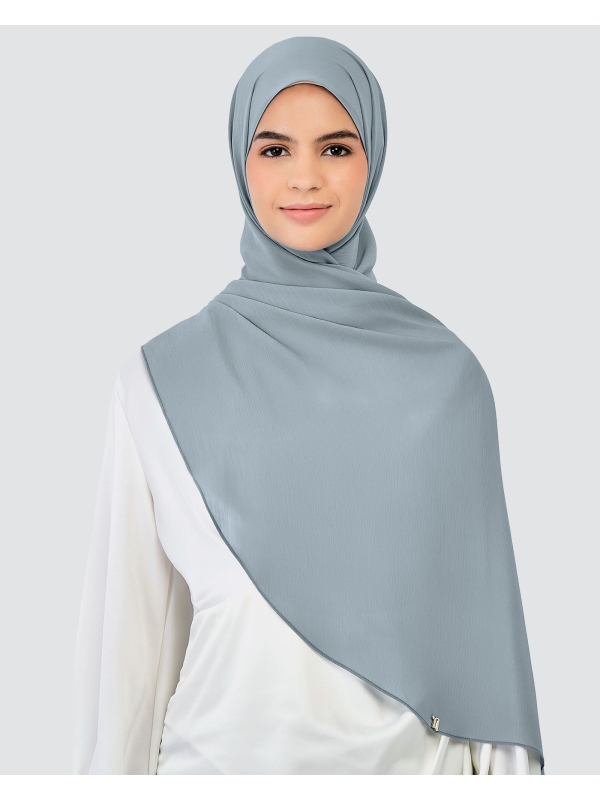 LINIA LINE CHIFFON SHAWL - MINERAL