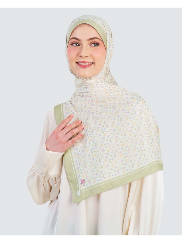 MY MELODY X NAELOFAR SHAWL - LEMONADE