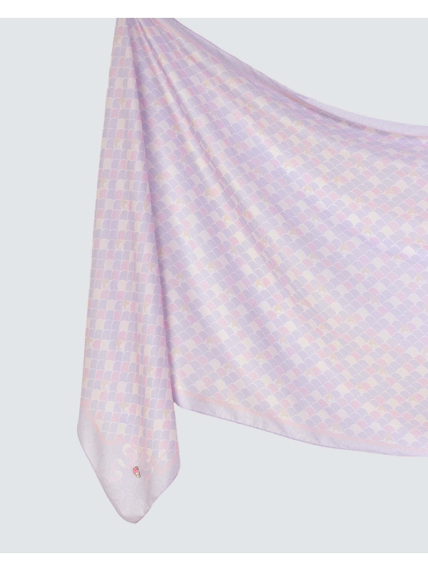 MY MELODY X NAELOFAR SHAWL - PERIWINKLE
