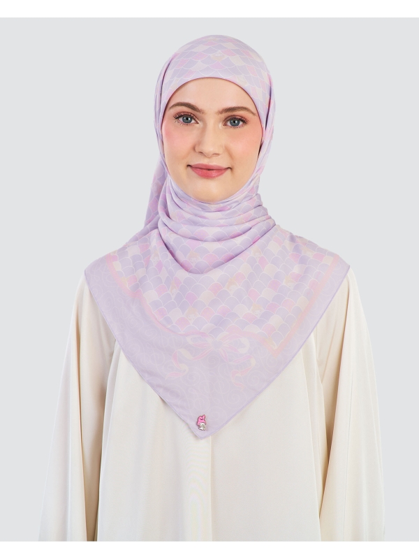 MY MELODY X NAELOFAR SQUARE - PERIWINKLE