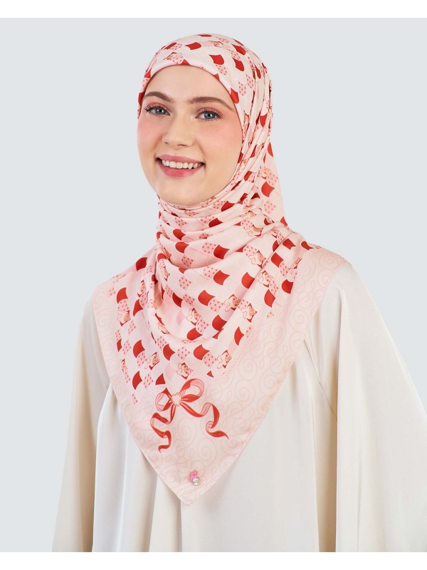 MY MELODY X NAELOFAR SQUARE - STRAWBERRY